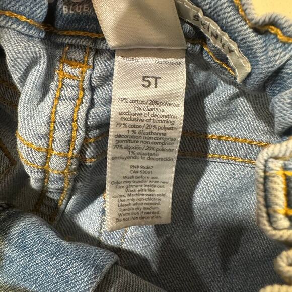 OshKosh B'gosh Toddler Girls 5T Skinny Jeans - Picture 4 of 5